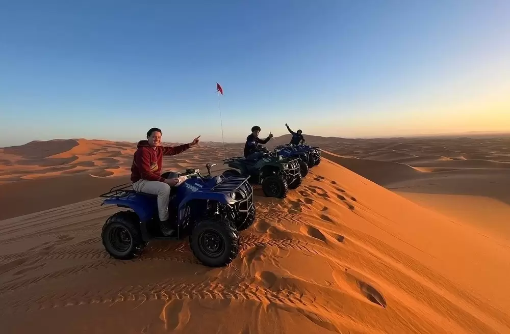 Quad Biking in Merzouga Dunes Desert